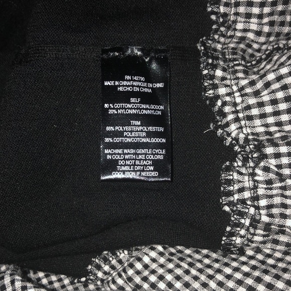 NWT MaxSport black twofer top size XL - Picture 8 of 9